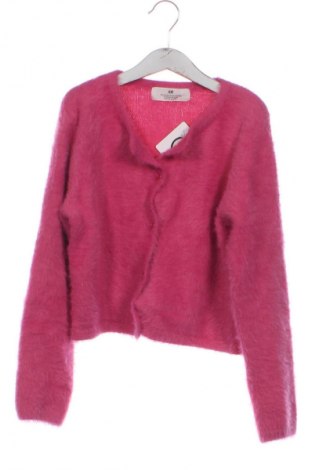 Детска жилетка H&M, Размер 8-9y/ 134-140 см, Цвят Розов, Цена 11,99 лв.