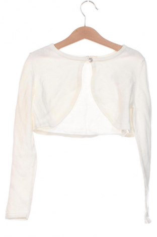 Kinder Strickjacke H&M, Größe 6-7y/ 122-128 cm, Farbe Ecru, Preis 5,99 €