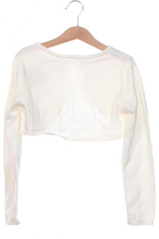 Kinder Strickjacke H&M, Größe 6-7y/ 122-128 cm, Farbe Ecru, Preis 5,99 €