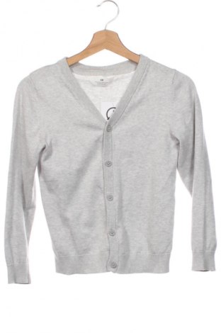Pulover cu nasturi pentru copii H&M, Mărime 8-9y/ 134-140 cm, Culoare Gri, Preț 85,00 Lei