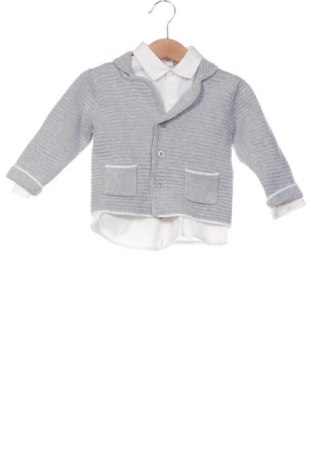 Pulover cu nasturi pentru copii Mayoral, Mărime 12-18m/ 80-86 cm, Culoare Gri, Preț 103,99 Lei
