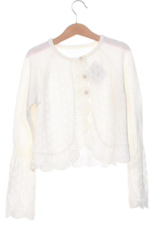 Kinder Strickjacke Unbranded, Größe 4-5y/ 110-116 cm, Farbe Ecru, Preis 16,52 €