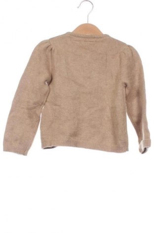 Детска жилетка Zara, Размер 18-24m/ 86-98 см, Цвят Бежов, Цена 13,99 лв.