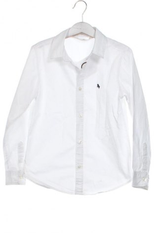 Детска риза H&M, Размер 7-8y/ 128-134 см, Цвят Бял, Цена 11,40 лв.