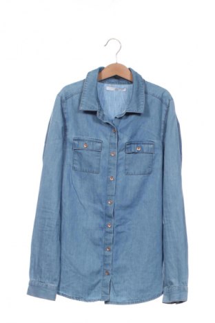 Kinderhemd Marks & Spencer, Größe 12-13y/ 158-164 cm, Farbe Blau, Preis 7,19 €