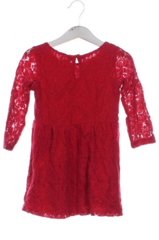 Детска рокля H&M, Размер 18-24m/ 86-98 см, Цвят Червен, Цена 23,46 лв.