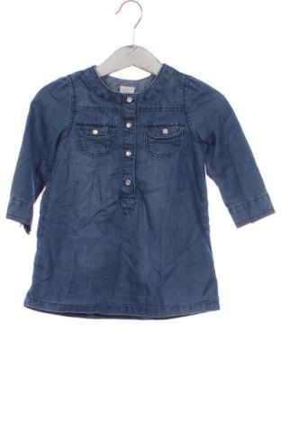 Детска рокля H&M, Размер 6-9m/ 68-74 см, Цвят Син, Цена 23,46 лв.