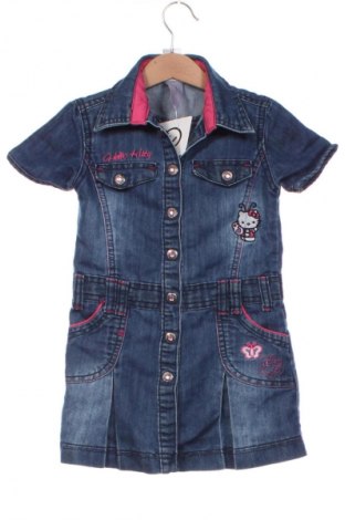 Kinderkleid Hello Kitty, Größe 2-3y/ 98-104 cm, Farbe Blau, Preis 10,99 €