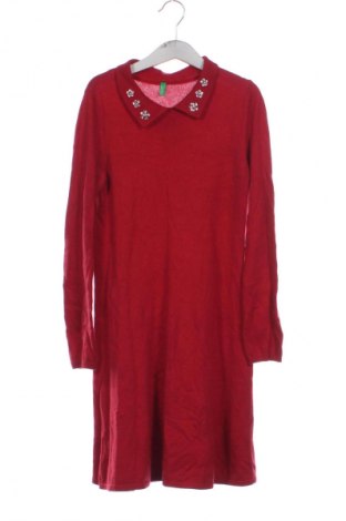 Kinderkleid United Colors Of Benetton, Größe 10-11y/ 146-152 cm, Farbe Rot, Preis € 13,81