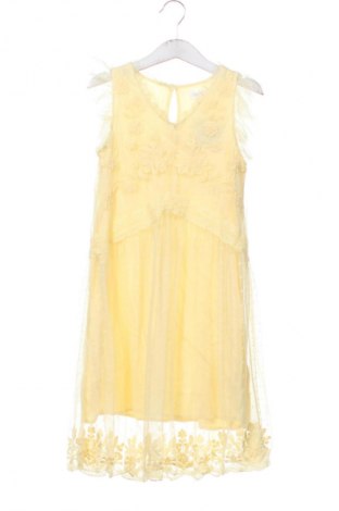 Детска рокля Zara, Размер 6-7y/ 122-128 см, Цвят Жълт, Цена 20,14 лв.