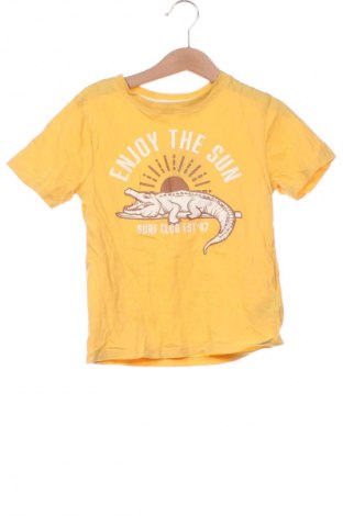 Παιδικό μπλουζάκι H&M, Μέγεθος 4-5y/ 110-116 εκ., Χρώμα Κίτρινο, Τιμή 5,12 €