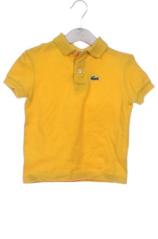 Gyerek póló Lacoste, Méret 18-24m / 86-98 cm, Szín Sárga, Ár 6 800 Ft