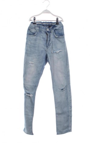 Blugi pentru copii H&M, Mărime 11-12y/ 152-158 cm, Culoare Albastru, Preț 55,99 Lei
