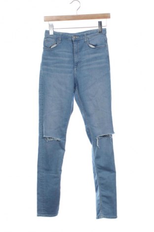 Blugi pentru copii H&M, Mărime 14-15y/ 168-170 cm, Culoare Albastru, Preț 56,99 Lei