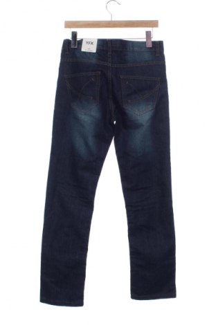 Blugi pentru copii Y.F.K., Mărime 12-13y/ 158-164 cm, Culoare Albastru, Preț 133,93 Lei
