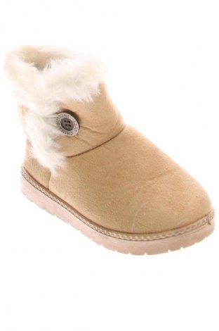 Kinderschuhe Buttons, Größe 35, Farbe Beige, Preis 15,00 €