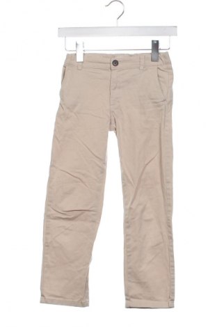 Детски панталон Zara, Размер 6-7y/ 122-128 см, Цвят Бежов, Цена 13,69 лв.