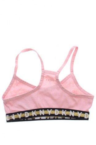 Μπλουζάκι αμάνικο παιδικό DKNY, Μέγεθος 9-10y/ 140-146 εκ., Χρώμα Ρόζ , Τιμή 10,24 €