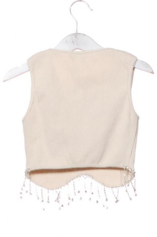 Μπλουζάκι αμάνικο παιδικό Unbranded, Μέγεθος 10-11y/ 146-152 εκ., Χρώμα  Μπέζ, Τιμή 6,14 €