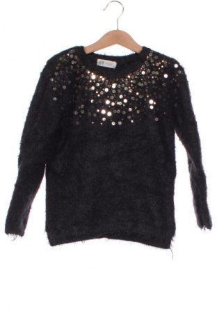Gyerek pulóver H&M, Méret 6-7y / 122-128 cm, Szín Fekete, Ár 4 709 Ft