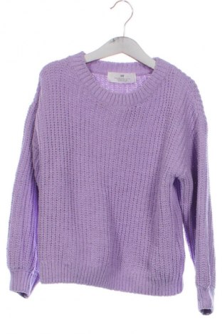 Детски пуловер H&M, Размер 6-7y/ 122-128 см, Цвят Лилав, Цена 17,99 лв.