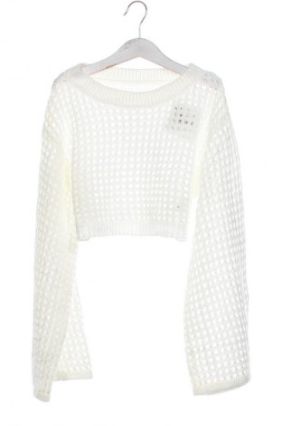 Kinderpullover SHEIN, Größe 11-12y/ 152-158 cm, Farbe Weiß, Preis € 7,99