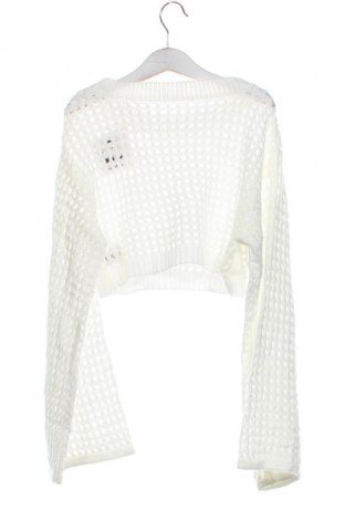 Kinderpullover SHEIN, Größe 11-12y/ 152-158 cm, Farbe Weiß, Preis € 7,99
