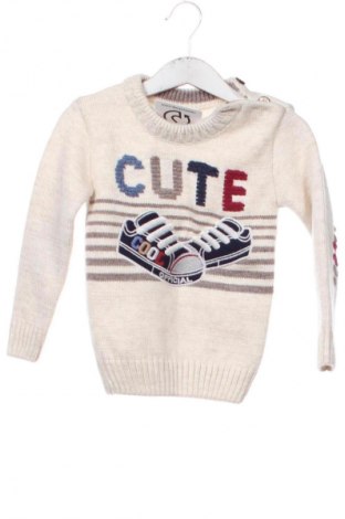 Kinderpullover Unbranded, Größe 18-24m/ 86-98 cm, Farbe Beige, Preis 8,75 €