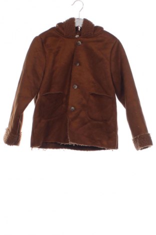 Palton pentru copii SHEIN, Mărime 6-7y/ 122-128 cm, Culoare Maro, Preț 134,84 Lei