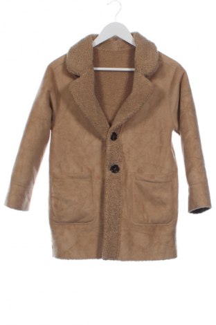 Dziecięcy płaszczyk Zara, Rozmiar 8-9y/ 134-140 cm, Kolor Beżowy, Cena 101,99 zł