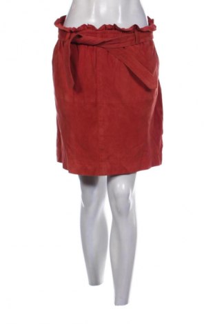 Skórzana spódnica Pepe Jeans, Rozmiar M, Kolor Brązowy, Cena 163,99 zł