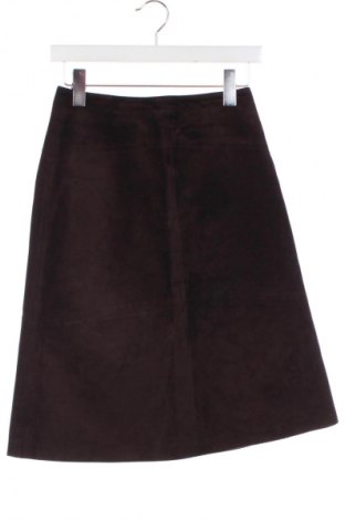 Skórzana spódnica United Colors Of Benetton, Rozmiar XS, Kolor Brązowy, Cena 140,00 zł