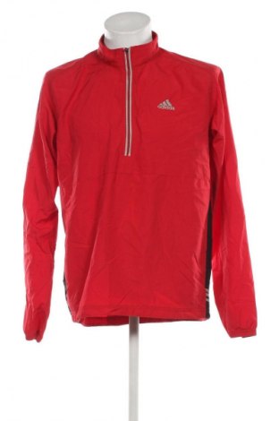 Herren Shirt Adidas, Größe L, Farbe Rot, Preis € 10,99
