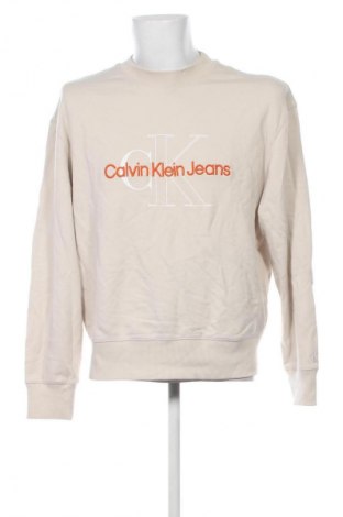 Bluză de bărbați Calvin Klein Jeans, Mărime L, Culoare Bej, Preț 406,99 Lei