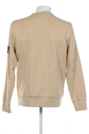 Bluză de bărbați Calvin Klein Jeans, Mărime L, Culoare Bej, Preț 364,99 Lei