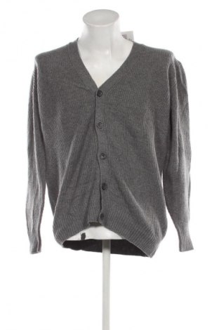 Jachetă tricotată de bărbați Man By Tchibo, Mărime L, Culoare Gri, Preț 88,99 Lei