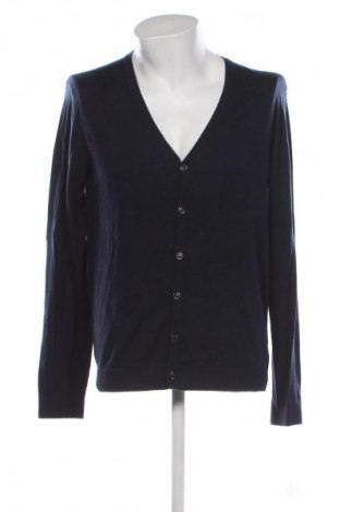 Jachetă tricotată de bărbați United Colors Of Benetton, Mărime XL, Culoare Albastru, Preț 292,74 Lei