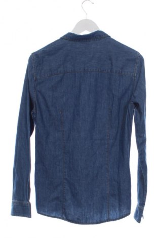 Herrenhemd Bershka, Größe S, Farbe Blau, Preis € 15,86