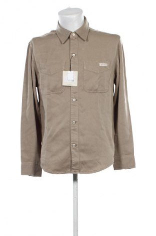 Herrenhemd Calvin Klein Jeans, Größe S, Farbe Beige, Preis € 117,99