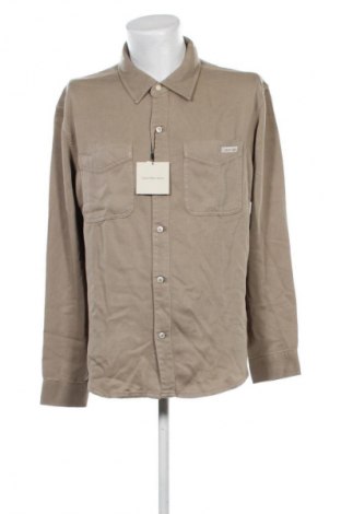 Ανδρικό πουκάμισο Calvin Klein Jeans, Μέγεθος L, Χρώμα  Μπέζ, Τιμή 86,99 €