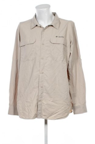 Herrenhemd Columbia, Größe XXL, Farbe Beige, Preis € 35,99