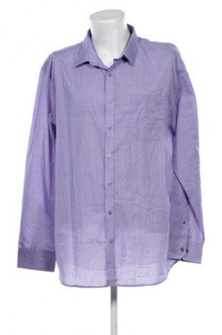 Herrenhemd F&F, Größe 3XL, Farbe Lila, Preis 14,83 €