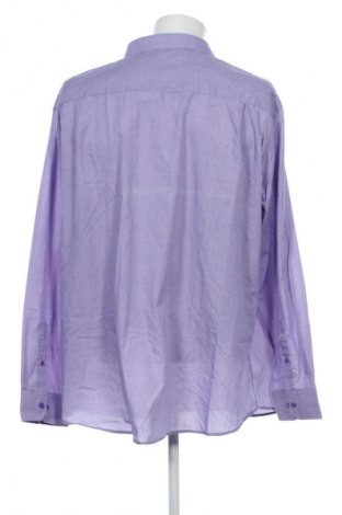 Herrenhemd F&F, Größe 3XL, Farbe Lila, Preis 14,83 €