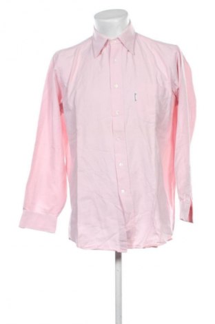 Herrenhemd Faconnable, Größe L, Farbe Rosa, Preis € 34,99