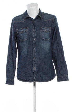 Herrenhemd Guess, Größe L, Farbe Blau, Preis € 34,99