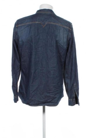 Herrenhemd Guess, Größe L, Farbe Blau, Preis € 34,99