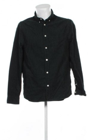 Herrenhemd H&M, Größe M, Farbe Grün, Preis 11,99 €