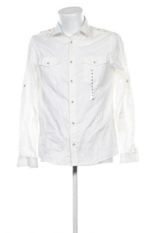 Cămașă de bărbați H&M, Mărime M, Culoare Alb, Preț 121,05 Lei