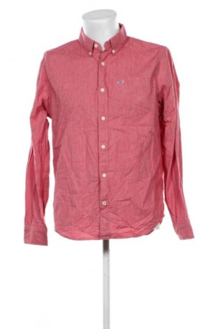 Ανδρικό πουκάμισο Hollister, Μέγεθος XL, Χρώμα Κόκκινο, Τιμή 18,99 €