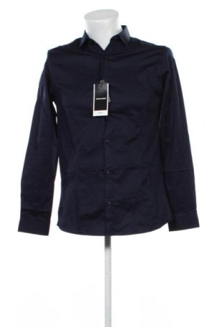 Herrenhemd Jack & Jones, Größe M, Farbe Blau, Preis € 57,99